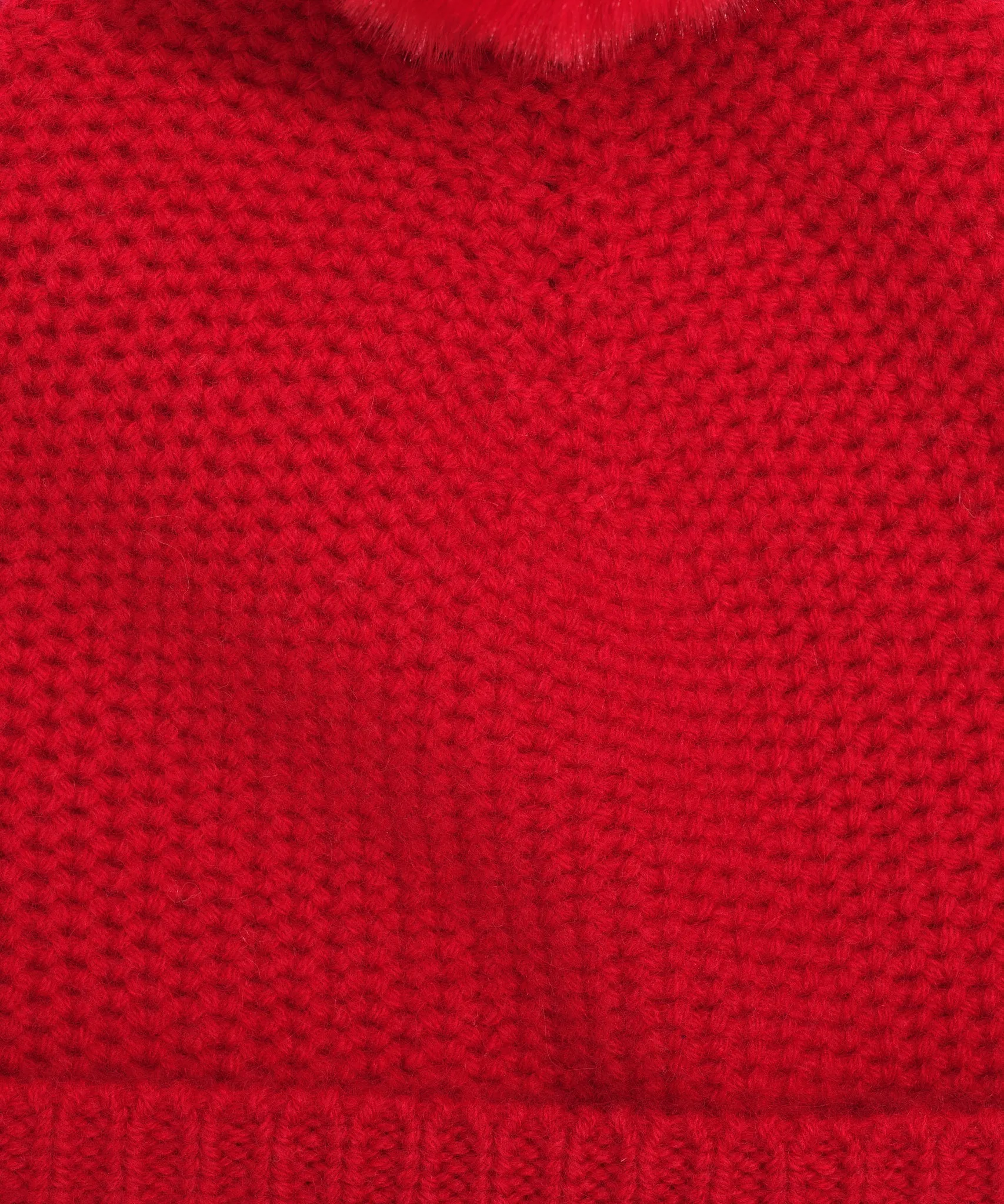Wool/Cashmere Honeycomb Beanie
