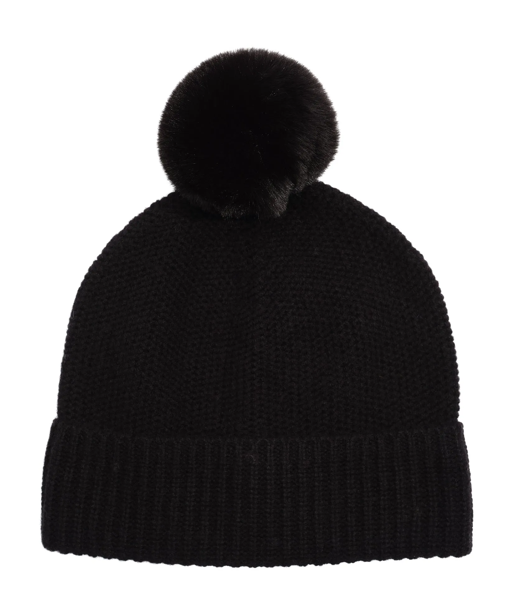 Wool/Cashmere Honeycomb Beanie