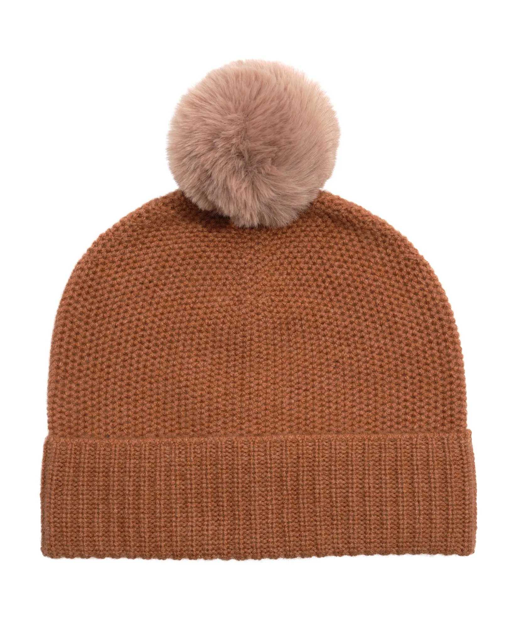 Wool/Cashmere Honeycomb Beanie