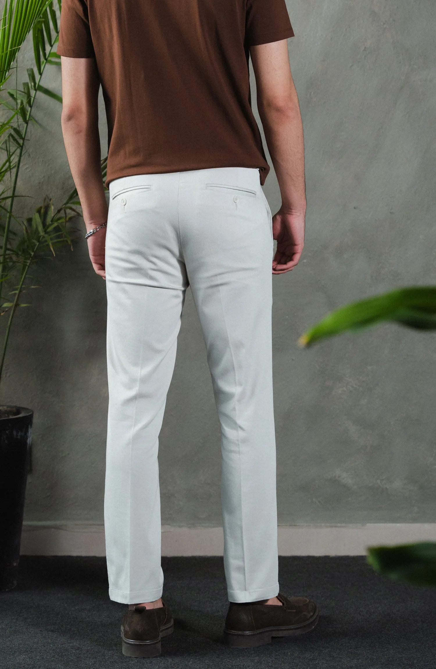 Wrinkle Free Pant - Stone